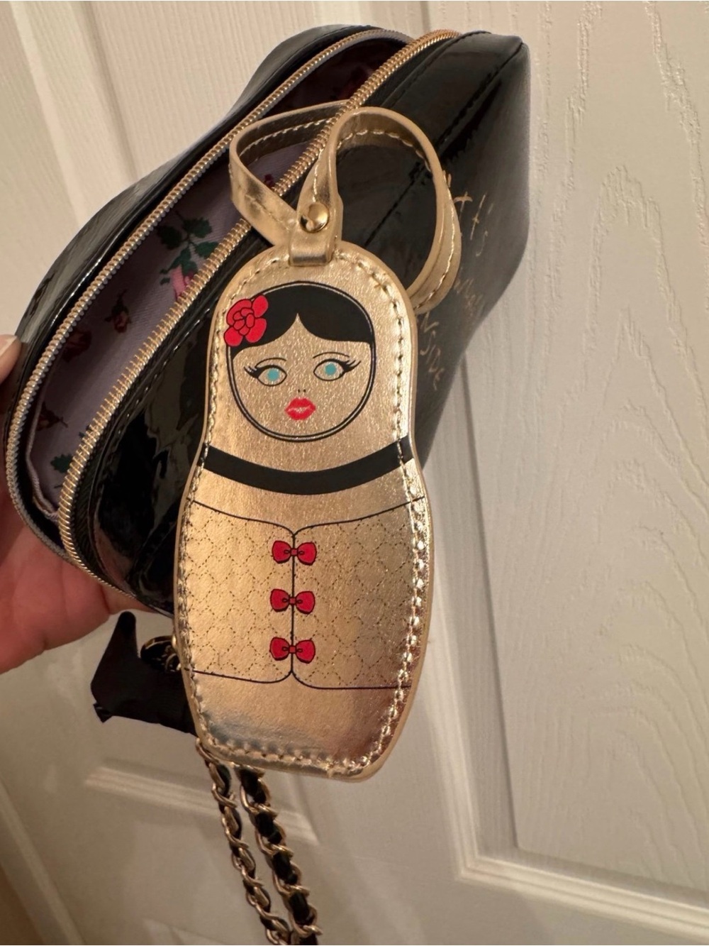 Betsey Johnson Russian Nesting doll Matryoshka bag - Picture 6 of 6